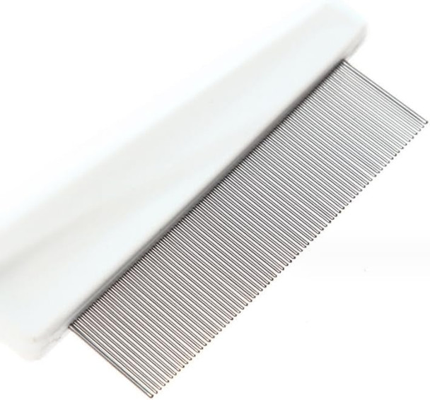 Pet Comb - Stainless Steel Teeth Comb For Dogs & Cats, Detangling Cat Comb For Removing Matted Hair & Knots Pet Tool Accessories