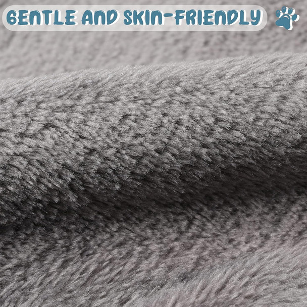 Shappy Dog Grooming Hammock Harness Pet Hammock Helper Towel Dog Hammock Restraint Bag Cat Grooming Sling Holder For Nail Trimming Clipping Bathing Washing(Gray, Small)