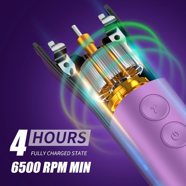 Professional Animal Pet Dog Cat And Horse Cordless Hair Clipper Grooming Kit With 5 In 1 Blade Low Noise & High Power Rechargeable Cordless Pet Grooming Clipper For For Thick Heavy Coats (Brown)