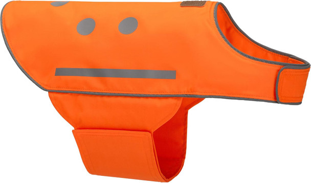 Spot The Dog Reflective Dog Vest - Adjustable Dog Safety Vest, High Visibility Fluorescent Apparel For Dog Walking, Dog Hiking And Camping, Hunting Dog, On Or Off Leash (Blaze Orange, M)