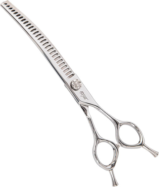 Dog Grooming Curved Chunker Scissors 7.5 Inch Professional Pet Shears Made Of Japanese Advanced Stainless Steel Professional Grooming Scissors For Dogs Cats And Other Pets