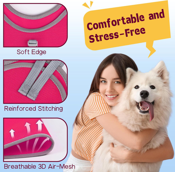 Supet Dog Grooming Hammock For Dog And Cat, Relaxation Pet Grooming Sling Helper, Breathable Pet Grooming Hammock For Nail Trimming, Ear/Eye Car With Nail Clippers/Trimmers/Scissors