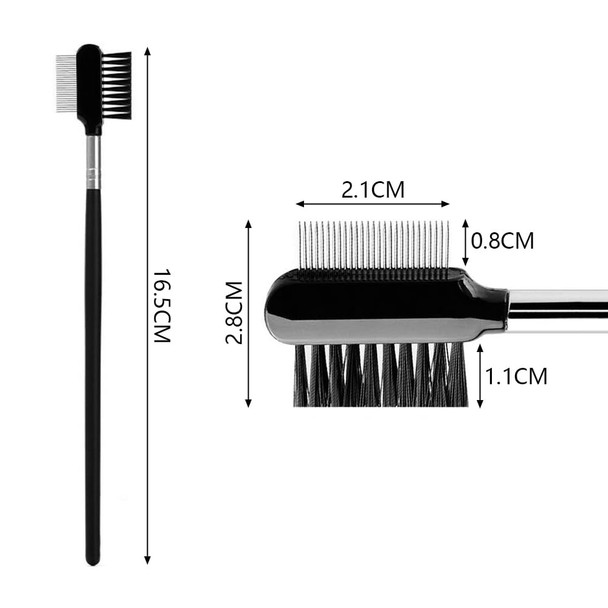 2Pcs Pet Eye Comb Dog Tear Stain Remover Comb Double Sided Grooming Brush Remove Scab Mucus Small Dog Cat Cleaning Supplies, Pet Puppy Cat Grooming Brush Removes Crust And Mucus