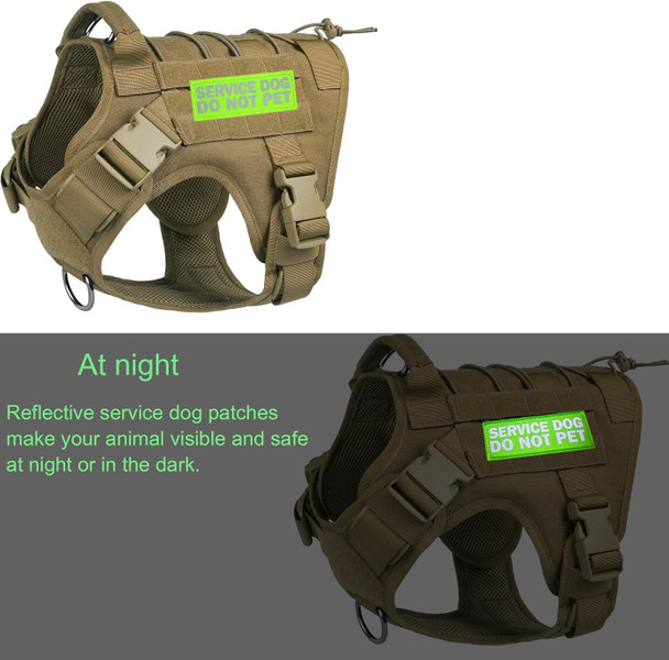2Pcs 4.4 X 1.6Inch Reflective Dog Patch, Ask To Pet Patches, Removable Dog Tags With Hook Backing For Service Dog Vests, Harnesses(Ask To Pet, Orange) 2Pcs 4.4 X 1.6Inch Reflective Dog Patch, Ask To Pet Patches, Removable Dog Tags With Hook Backing For Service Dog Vests, Harnesses(Ask To Pet, Orange)