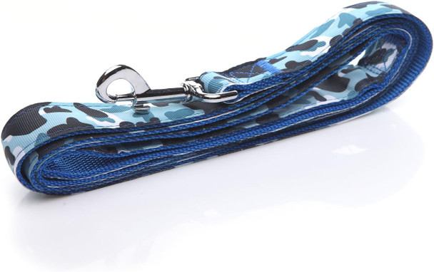Heavy Duty Dog Leash, 4 Ft/ 6 Ft/ 10 Ft Long, 1 Inch Wide, Nylon Camouflage Dog Leash For Small And Medium Dogs