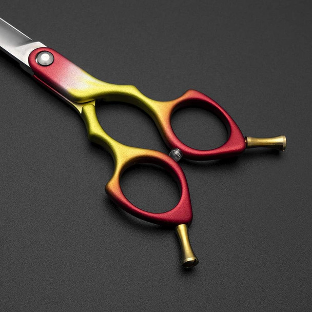 6.5 Inch Professional Pet Dog Cat Grooming Shears Scissor, Japan 440C Stainless Steel Blade, Ultralight Aviation Aluminum Handle