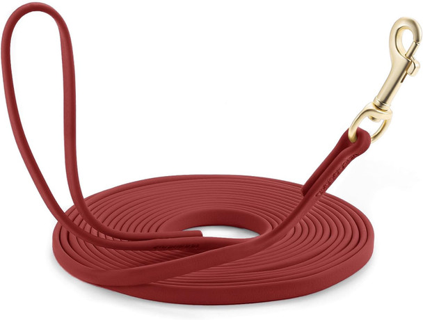 Waterproof Dog Training Leash Dog Long Leash Lead - 5Ft/10Ft/16Ft/20Ft /30Ft/33Ft, Suitable For Small Medium And Large Dogs, Ideal For Outdoor Beach Walks Or Play Camping