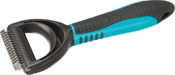 Trixie Pet Deshedding Undercoat Rake, For Cats And Dogs, Detangle And Thin 2 X 7 (5X18Cm)