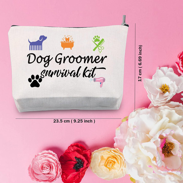 Tsotmo Dog Pet Groomer Hair Stylist Pet Grooming Makeup Bag Dog Groomer Survival Kit Cosmetic Bag Dog Hairdresser (Dog Groomerkit)