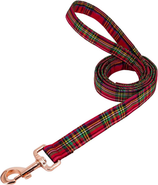 Dog Leash Christmas Plaid With Soft Comfy Cotton Handle,Girl Pet For Small Medium Large Dogs Cats Daily Walking(Red Plaid,S) Dog Leash Christmas Plaid With Soft Comfy Cotton Handle,Girl Pet For Small Medium Large Dogs Cats Daily Walking(Red Plaid,S)