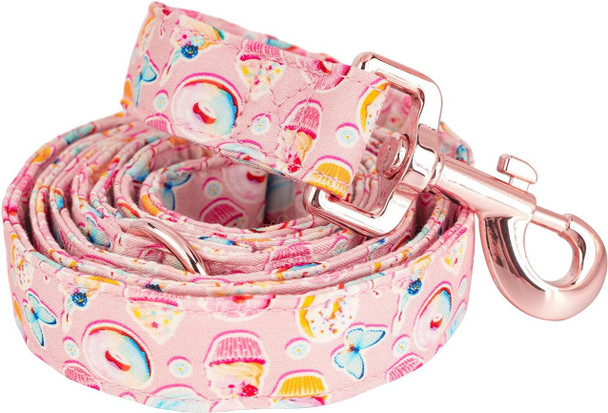 Super Cute Dog Leash With Bow Tie Cake - Durable, Adjustable, And Stylish Pet Leash For Walks S Super Cute Dog Leash With Bow Tie Cake - Durable, Adjustable, And Stylish Pet Leash For Walks S