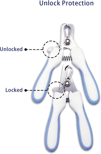 Dog&Cat Nail Clipper With Safety Guard And Nail File- Pet Grooming Tools For Small/Medium/Large Dogs&Cats