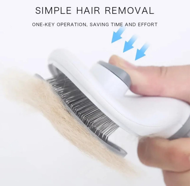 Pet Grooming Brush,Slicker Brush,Cat Brushing,Dog Grooming Brush,Dog Water Fountain,Ppet Health Supplements, Deshedding Tool For Dogs And Cats,Pet Hair Remover Brush,Professional Brush(Blue)