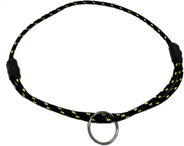 National Leash Mountain Rope Dog Id Collar- Northern Lights- Medium (14-20) Ultra Lite