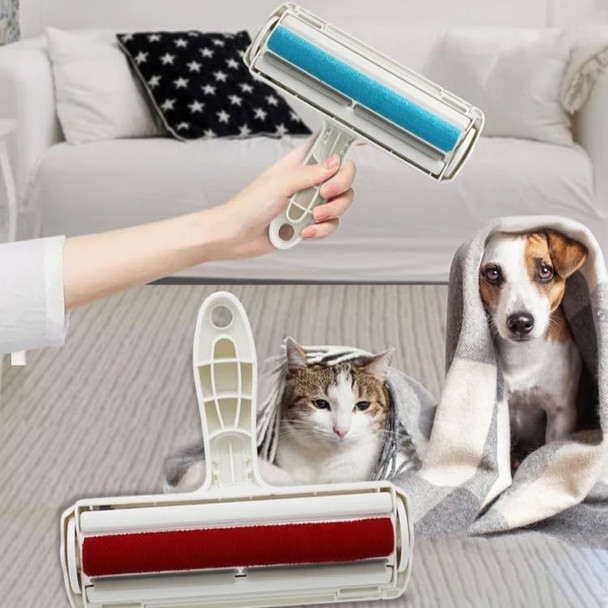 Pet Hair Remover Brush - Comfortable Reusable Pet Hair Roller, Great On Furnitures, Clothes, Carpets And Any Surface.