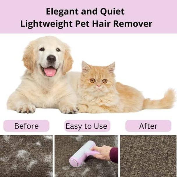 Zuki'S Pet Hair Remover Tool -Roller For Furniture, Rugs, Carpet, Car Seats Or Bedding- Reusable Cat And Dog, Durable, Portable Hair, Lint Remover,