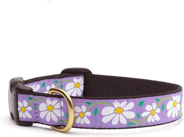 Up Country Daisy Pattern (Daisy Dog Collar, Large (15 To 21 Inches) 1 Inch Wide Width) Up Country Daisy Pattern (Daisy Dog Collar, Large (15 To 21 Inches) 1 Inch Wide Width)