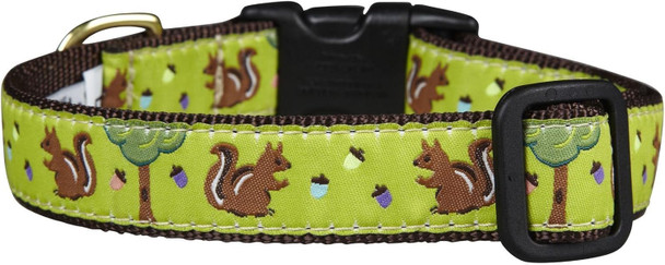 Up Country Nuts Pattern Dog Collar, Large (15 To 21 Inches) 1 Inch Wide Width Up Country Nuts Pattern Dog Collar, Large (15 To 21 Inches) 1 Inch Wide Width