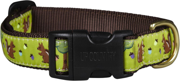 Up Country Nuts Pattern Dog Collar, Large (15 To 21 Inches) 1 Inch Wide Width Up Country Nuts Pattern Dog Collar, Large (15 To 21 Inches) 1 Inch Wide Width