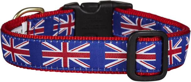 Up Country Union Jack Dog Collar - X-Small Up Country Union Jack Dog Collar - X-Small