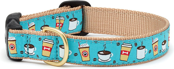 Up Country Coffee Nut Pattern (Coffee Nut Dog Collar, Small (9 To 15 Inches) 5/8 Inch Narrow Width) Up Country Coffee Nut Pattern (Coffee Nut Dog Collar, Small (9 To 15 Inches) 5/8 Inch Narrow Width)