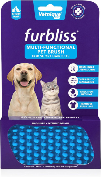 Vetnique Furbliss Hygienic Pet Wipes For Dogs Refreshing Scented And Furbliss Short Hair Dog Brush For Grooming Bundle Vetnique Furbliss Hygienic Pet Wipes For Dogs Refreshing Scented And Furbliss Short Hair Dog Brush For Grooming Bundle
