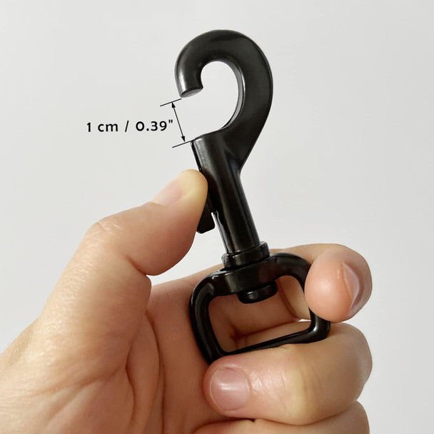 4 Pcs Swivel Eye Bolt Snap Hooks Heavy Duty Dog Leash Clips Dog Leash Snaps Hooks Trigger Clip Clasps For Dog Leashes, Backpacks, Straps, Harnesses