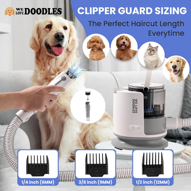 Dog Grooming Kit, Dog Grooming Vacuum, Pet Hair Vacuum, Pet Grooming Vacuum For Dogs, Dog Hair Vacuum, Pet Vacuum Grooming Kit, Dog Vacuum For Shedding Grooming, Pet Grooming Kit