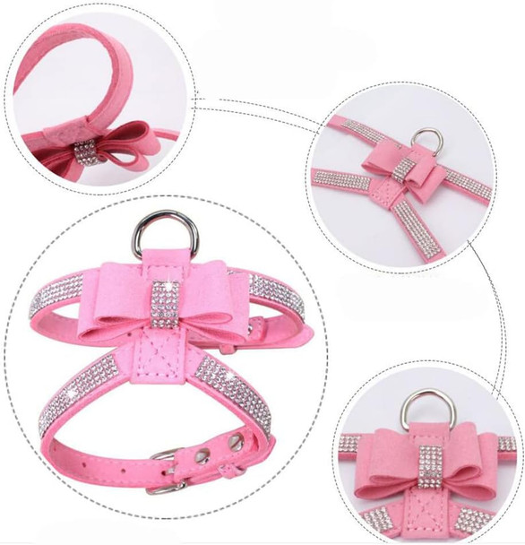Small Dog Harness Bling Rhinestone Sparkly Diamond Jewel Crystal Adjustable Girl Easy Walk For Xxs Xsmall Female Cat Puppy Pet Kitten Black Xs Small Dog Harness Bling Rhinestone Sparkly Diamond Jewel Crystal Adjustable Girl Easy Walk For Xxs Xsmall Female Cat Puppy Pet Kitten Black Xs