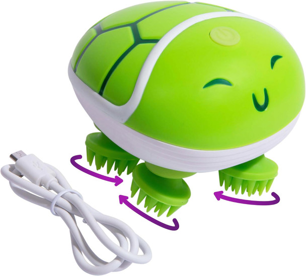 What Do You Meme Paws & Relax: The Adorable Turtle-Shaped Pet Massager, For Dogs & Cats