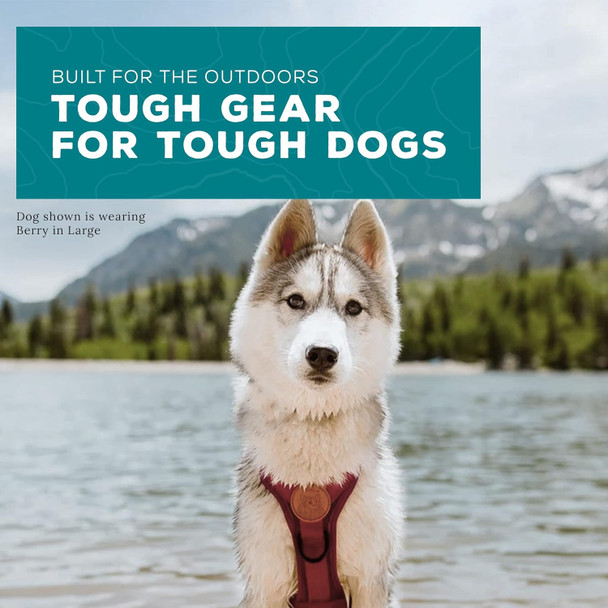 Wilderdog Dog Harness Berry Sm