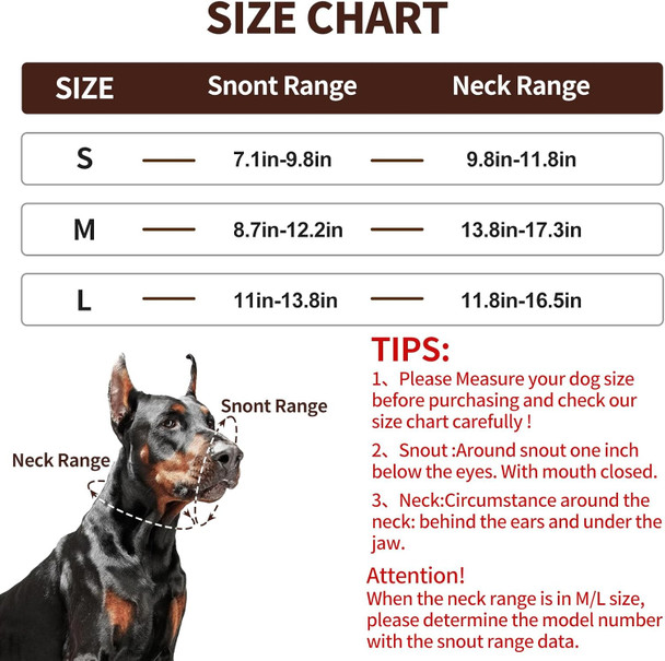 Gentle Dog Head Collar With Metal Button, Adjustable Dog Training Nose Leash With Reflective Strap For Small Medium Large Dogs, Dog Training Anti-Pull Collar, No Pull Head Halter(S,Black)