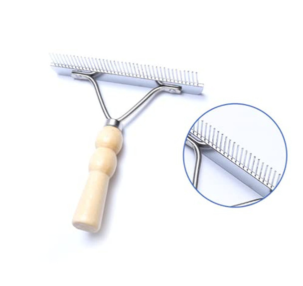 1Pcs Pet Comb Dog Cat Grooming Open Rake Comb/Medium And Large Pet Rake Comb