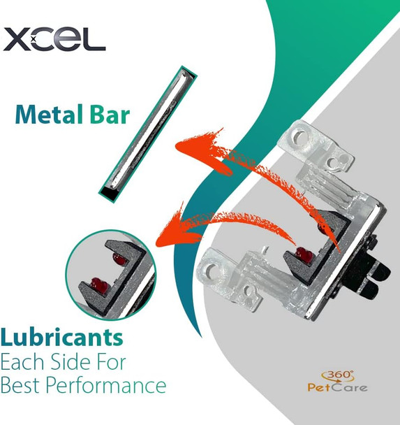 Xcel Lubricated Blade Drive Lever Replacement For Pet Clipper - 5 Pack