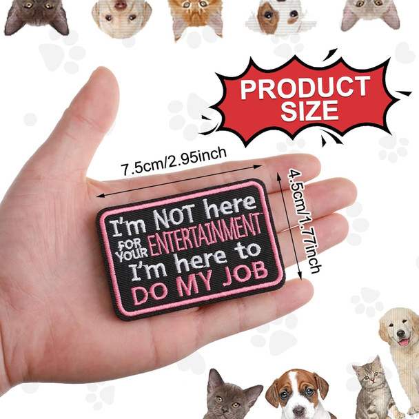 Xunyee 30 Pieces Service Dog Patch Removable Do Not Pet Patch With Hook And Loop Fasteners Tactical Embroidery In Training Dog Patch For Harness Vest Clothes Collar, Assorted Styles Xunyee 30 Pieces Service Dog Patch Removable Do Not Pet Patch With Hook And Loop Fasteners Tactical Embroidery In Training Dog Patch For Harness Vest Clothes Collar, Assorted Styles