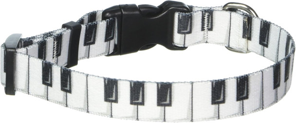 Yellow Dog Design Piano Keys Dog Collar, Small-3/4 Wide Fits Neck Sizes 10 To 14 Yellow Dog Design Piano Keys Dog Collar, Small-3/4 Wide Fits Neck Sizes 10 To 14