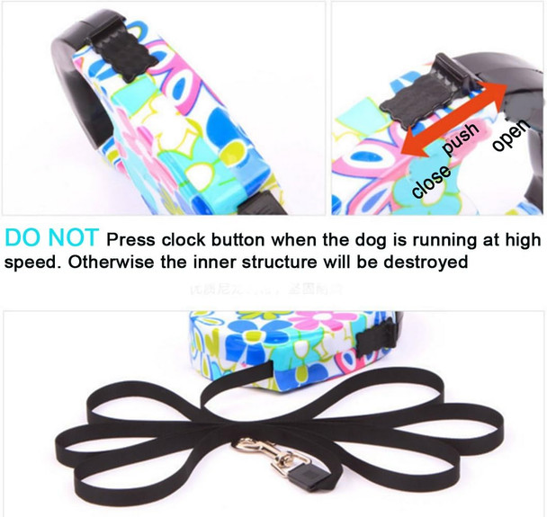 Blovess Yueton 16.5 Ft Pet Dog Cat Puppy Retractable Leash Traction Rope Walking Lead Leash (Pink) Blovess Yueton 16.5 Ft Pet Dog Cat Puppy Retractable Leash Traction Rope Walking Lead Leash (Pink)