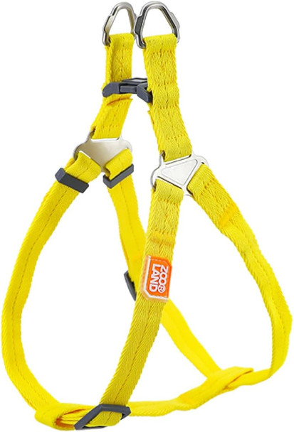 No Pull Dog Harness, Easy Walk Puppy Soft Basic Harness For Small Medium Dogs Outdoor Walking Yellow Small
