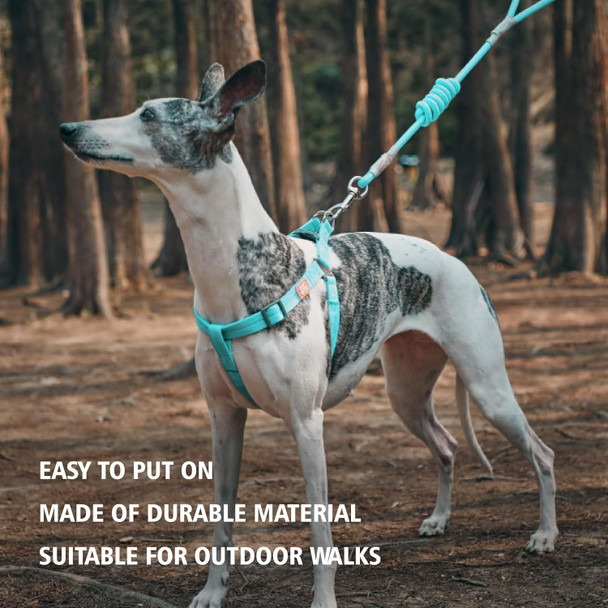 No Pull Dog Harness, Easy Walk Puppy Soft Basic Harness For Small Medium Dogs Outdoor Walking Yellow Small