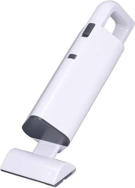 Asixxsix Handheld Vacuum, Cordless Fast Rechargeable Vacuum Cleaner For Pet Hair, 3500Pa Portable Low Noise Pet Hair Vacuum With 4 Suction Heads For Carpet, Couch, Stairs Kitchens, Cars White