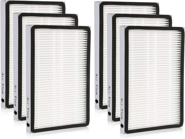 6Pack 86889 Hepa Filters For Sears Kenmore Ef1 Vacuums & Panasonic Uprights Vacuums