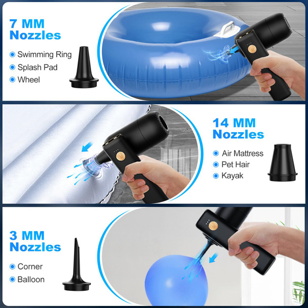 Handheld Car Vacuum Cleaner Cordless, 20000Pa High Power Hand Held Vacuum Cleaner With Brushless Motor, 180°Foldable & Dual Led Light, Portable Vacuum Cleaner For Car Home Office