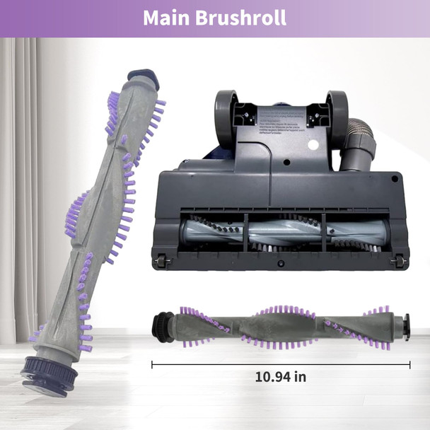 10 Pack Accessories Kit For Shark Navigator Lift Away Nv352 Nv356E S2 Nv360 Nv350 Nv351 Nv355 Nv356 Nv357 Nv358 Vacuum Cleaners Brush Roll Filters Parts