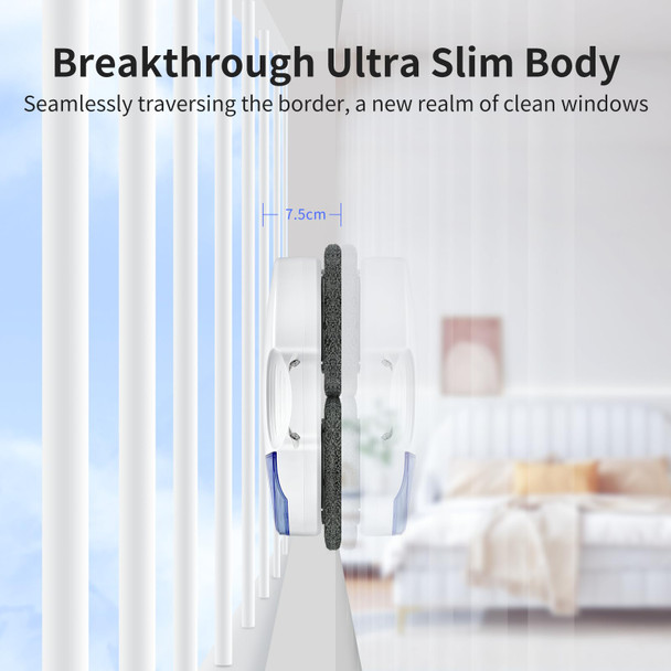 Fmart Window Cleaning Robot 120Ml Capacity Water Tank Window Cleaner Robot Intelligent Double Water Spray Technology 3800Pa Suction Power Ai Edge Detection Technology App Control Robot Window Cleaner Fmart Window Cleaning Robot 120Ml Capacity Water Tank Window Cleaner Robot Intelligent Double Water Spray Technology 3800Pa Suction Power Ai Edge Detection Technology App Control Robot Window Cleaner