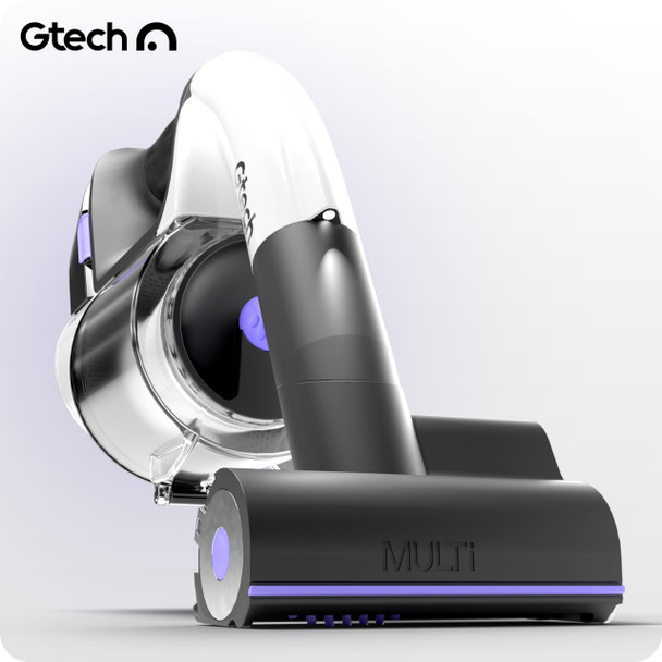 Gtech Atf061 Multi Platinum Cordless Handheld Vacuum Lightweight And Scented 30 Mins Runtime, Whitepurple