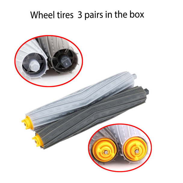 Parts Compatible For Irobot Roomba 800 900 Series 960 860 805 850 980 861 864 866 870 871 880 890 891 981 985 961 Caster Wheel Hepa Filter Sidemain Brush Accessories