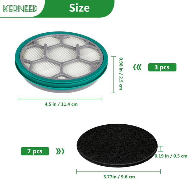 Hepa Filter Sponge Accessories For Neakasaneabot P1 Pro Pet Grooming Kit & Vacuum3 Hepa Filters+7 Sponges