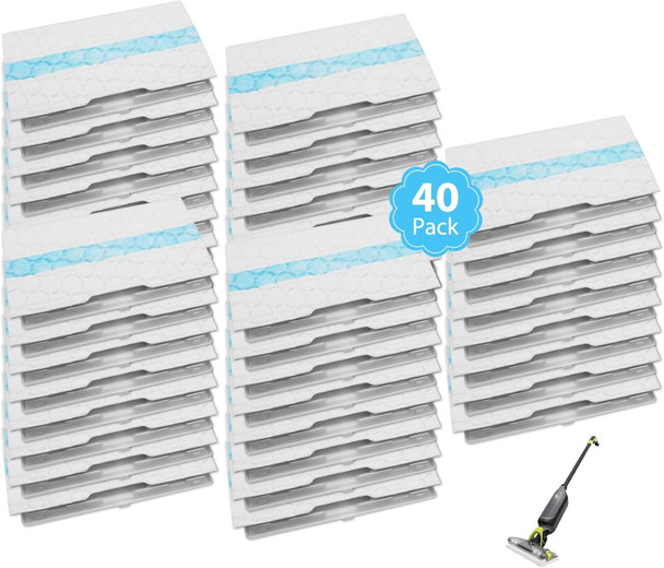 40 Pack Disposable Mop Pads Compatible With Shark Vacmop Vm252 Vm251 Vm200 Vm200C Vm190 Vm252C Qm250 Vm250 Vc205 Vacuum Mops Refills For All Hard Floors 40 Pack Disposable Mop Pads Compatible With Shark Vacmop Vm252 Vm251 Vm200 Vm200C Vm190 Vm252C Qm250 Vm250 Vc205 Vacuum Mops Refills For All Hard Floors