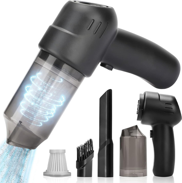 Linkstyle Cordless Handheld Vacuum, Vacuum Cordless Cleaner With 9Kpa100W High Power, Cleaner Cordless Mini Handheld Vacuum Cordless Usb Charging For Car Home Pet Hair Computer