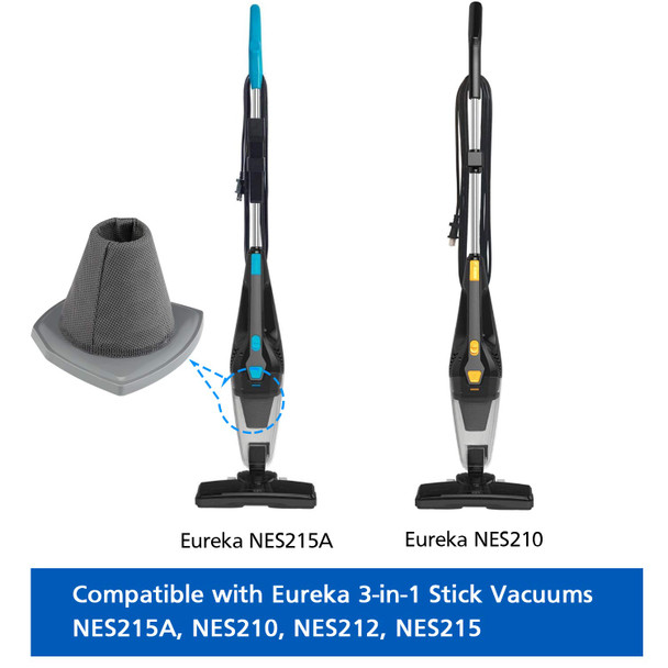 6 Pack Nes215A Vacuum Filter Set For Eureka Nes215A Blaze 3In1 Swivel Handheld & Stick Vacuum Cleaner, Nes210, Nes212, Nes215, Compare To Part N0101 & N0102